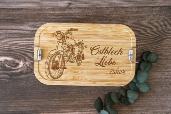 Brotdose Moped -personalisiert-